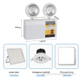 مصباح LED للطوارئ ذو سبوت مزدوج قابل لإعادة الشحن
